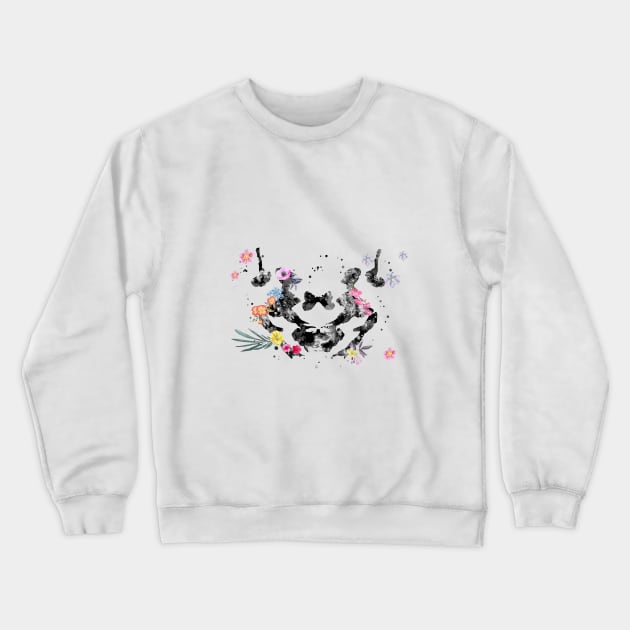 Rorschach card 3 Crewneck Sweatshirt by RosaliArt